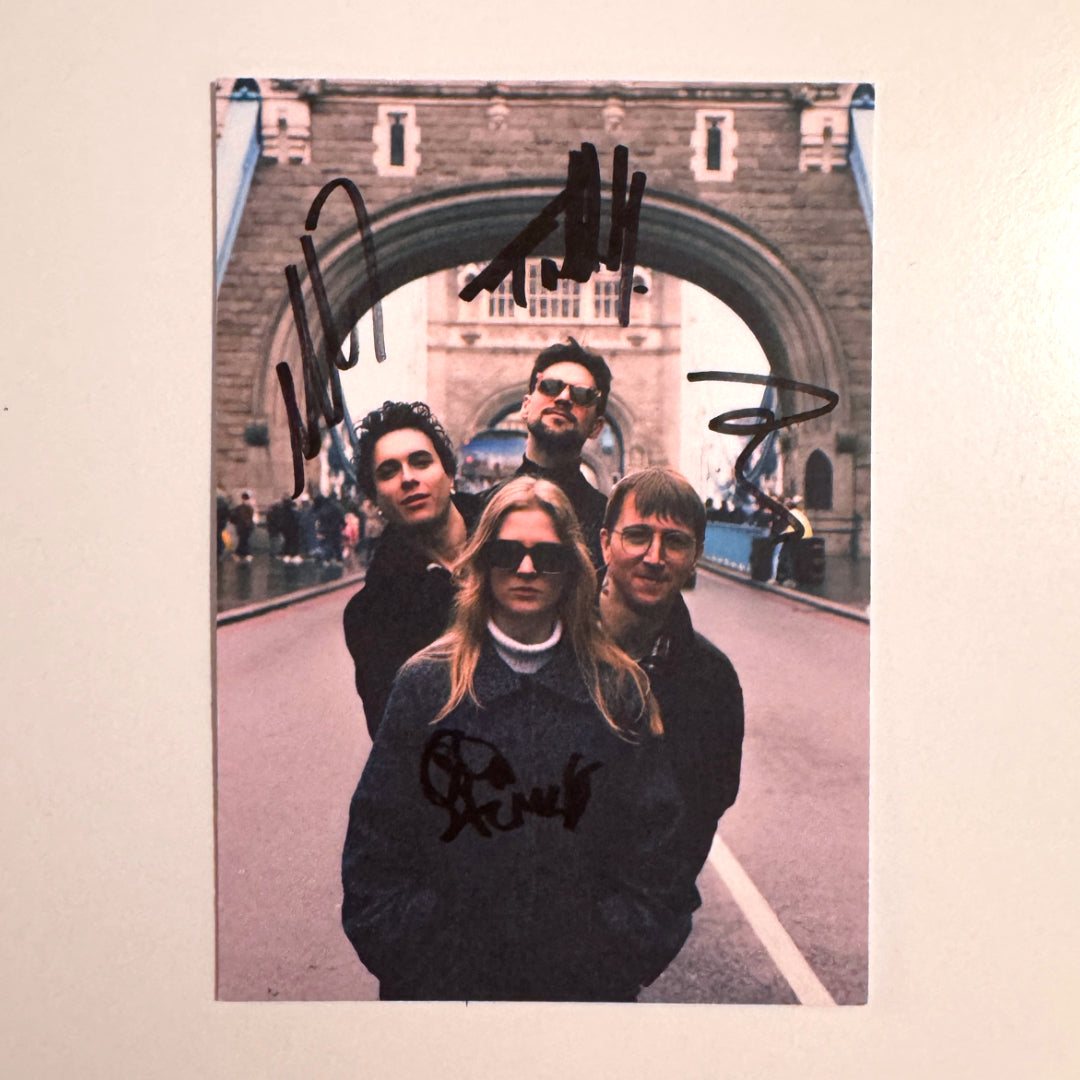 Signed Postcard Photo (Free delivery)