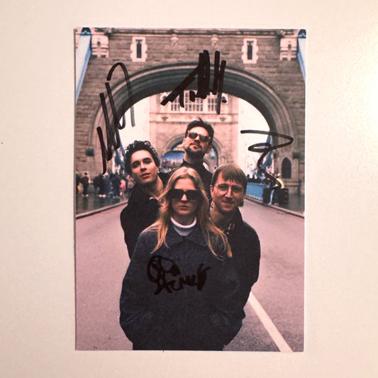 Signed Postcard Photo (Free delivery)