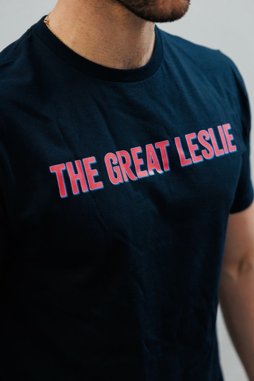 T-Shirt with Pink Logo