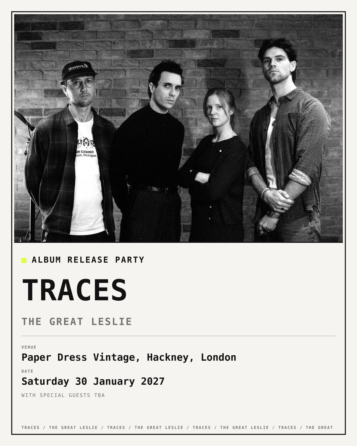 TRACES — Album Release Party